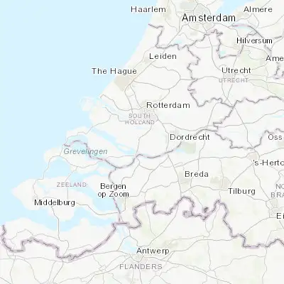 Map showing location of Klaaswaal (51.770000, 4.445830)