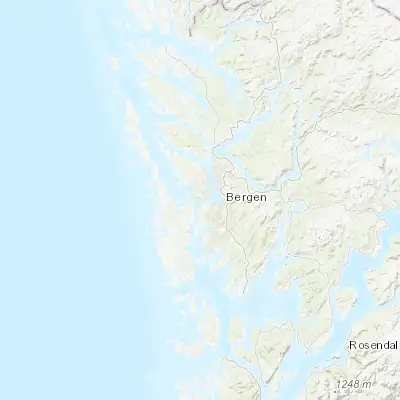 Map showing location of Askøy (60.400000, 5.183330)