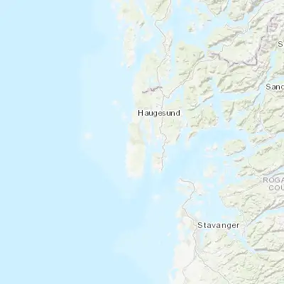 Map showing location of Kopervik (59.283540, 5.306690)