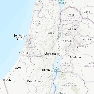 Map showing location of ‘Ayn Yabrūd (31.949180, 35.251220)