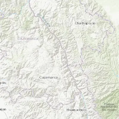 Map showing location of Celendín (-6.865900, -78.145850)