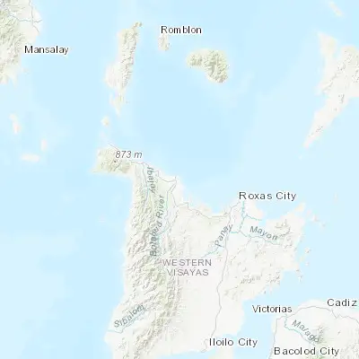 Map showing location of Brgy. New Buswang, Kalibo (11.712220, 122.384720)