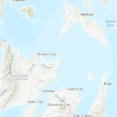 Map showing location of Cabilao (11.539600, 123.143600)