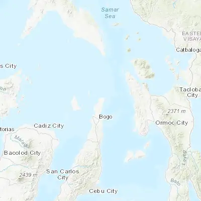 Map showing location of Daanbantayan (11.246810, 124.014620)