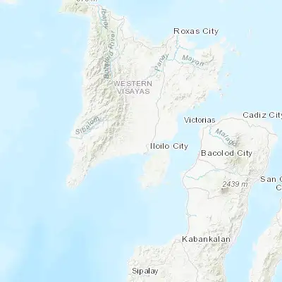 Map showing location of Jibao-an (10.783330, 122.500000)