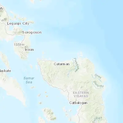 Map showing location of Makiwalo (12.510100, 124.706000)