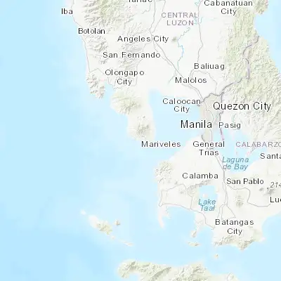 Map showing location of Mariveles (14.433850, 120.485690)