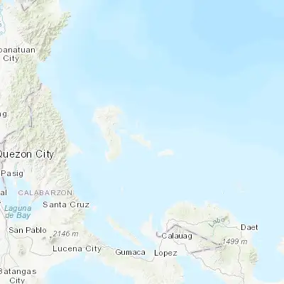 Map showing location of Patnanungan (14.783330, 122.183330)