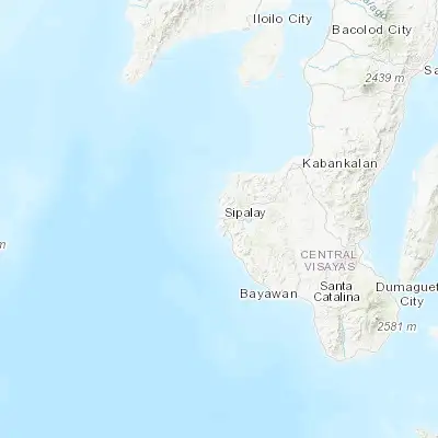 Map showing location of Sipalay (9.751940, 122.404170)