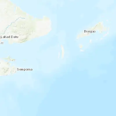 Map showing location of Sitangkai (4.661150, 119.396470)