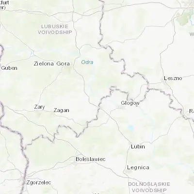 Map showing location of Bytom Odrzański (51.730620, 15.823620)