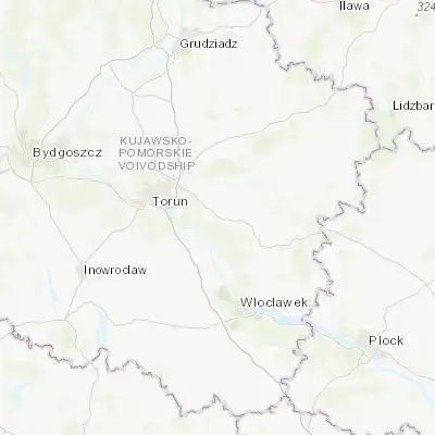 Map showing location of Czernikowo (52.946880, 18.938030)