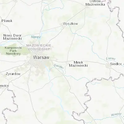 Map showing location of Dębe Wielkie (52.199610, 21.443340)