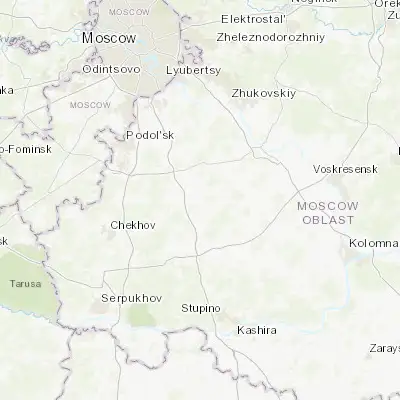 Map showing location of Il’inskoye (55.249170, 37.958050)