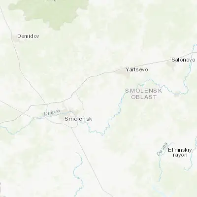 Map showing location of Kardymovo (54.890160, 32.431110)