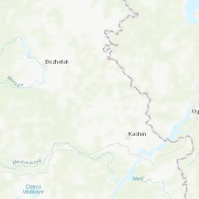 Map showing location of Kesova Gora (57.583610, 37.292220)