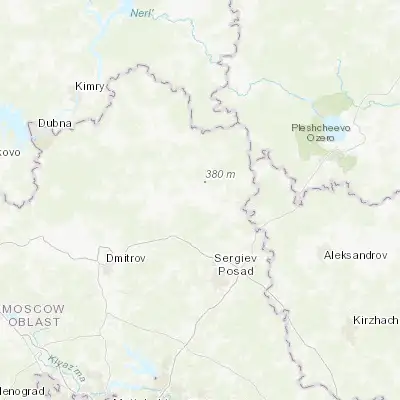 Map showing location of Konstantinovo (56.550000, 38.033330)