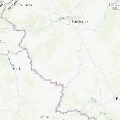 Map showing location of Monastyrshchina (54.349610, 31.837950)