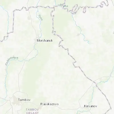 Map showing location of Pichayevo (53.236270, 42.203230)