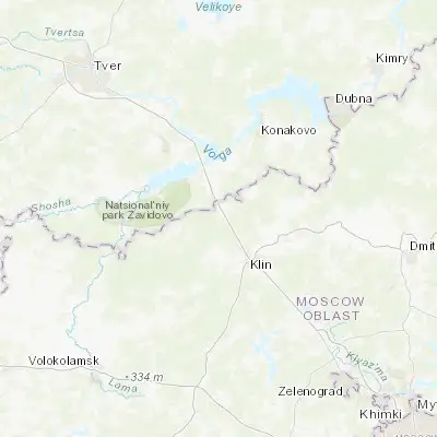 Map showing location of Reshetnikovo (56.450000, 36.566670)