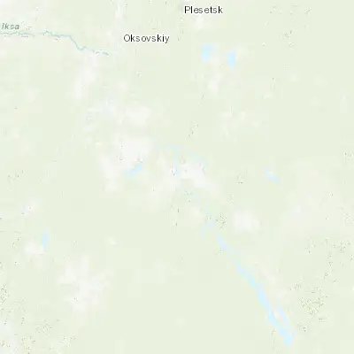 Map showing location of Shalakusha (62.224720, 40.253890)