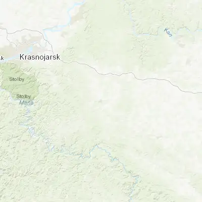 Map showing location of Shalinskoye (55.719400, 93.758900)