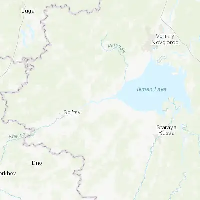 Map showing location of Shimsk (58.212010, 30.712690)