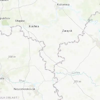 Map showing location of Uzunovo (54.538580, 38.617340)