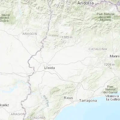 Map showing location of Linyola (41.700000, 0.916670)