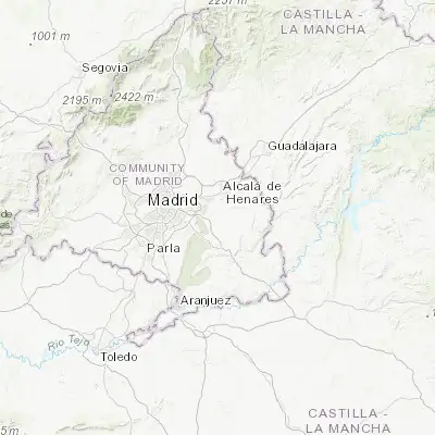 Map showing location of Loeches (40.383430, -3.414600)