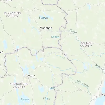 Map showing location of Åseda (57.170100, 15.344300)