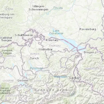 Map showing location of Bronschhofen (47.478350, 9.034540)