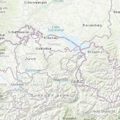 Map showing location of Degersheim (47.374290, 9.200190)