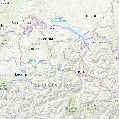 Map showing location of Ebnat-Kappel (47.261950, 9.124730)