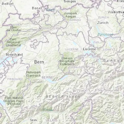 Map showing location of Escholzmatt (46.913500, 7.934260)