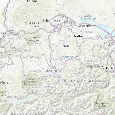 Map showing location of Hausen am Albis / Hausen (Dorf) (47.244960, 8.532990)