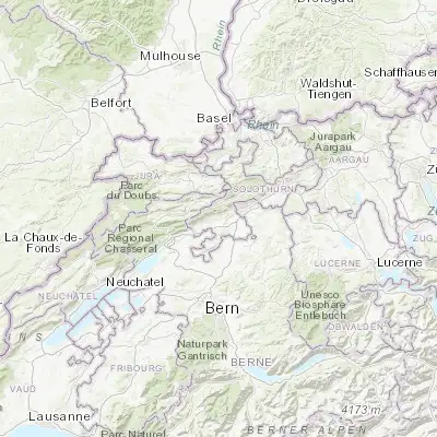 Map showing location of Langendorf (47.219740, 7.514690)