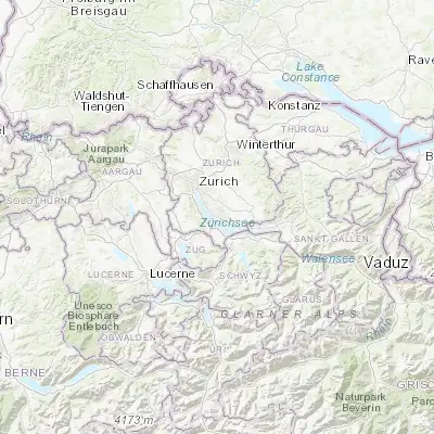 Map showing location of Meilen (47.272320, 8.646170)