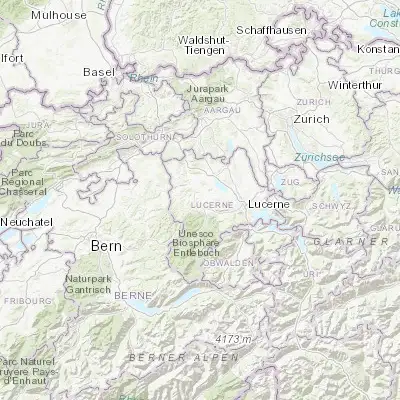 Map showing location of Menznau (47.083640, 8.039710)