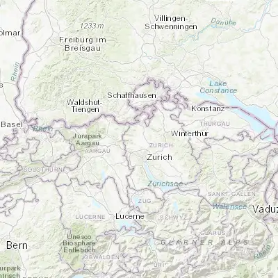 Map showing location of Niederglatt (47.490660, 8.499870)