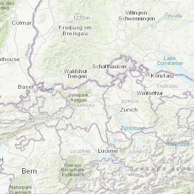 Map showing location of Obersiggenthal (47.487500, 8.296520)