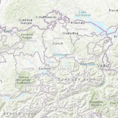 Map showing location of Samstagern (47.191670, 8.681960)