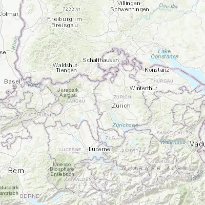 Map showing location of Unterengstringen (47.413960, 8.447610)