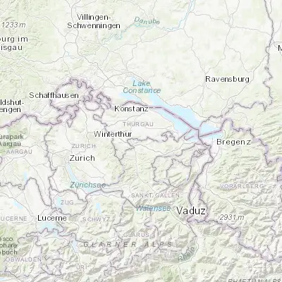 Map showing location of Zuzwil (47.474520, 9.111960)