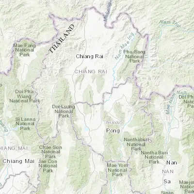 Map showing location of Pa Daet (19.504890, 99.992410)