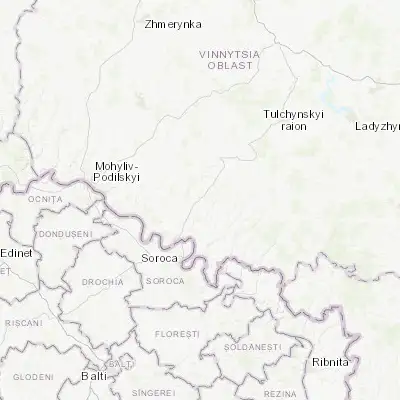 Map showing location of Klembivka (48.387320, 28.409980)