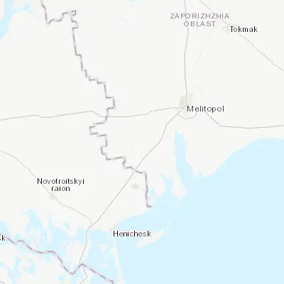 Map showing location of Novobohdanivka (46.645670, 35.024930)