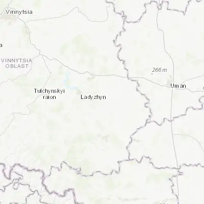 Map showing location of Sobolivka (48.616540, 29.489110)