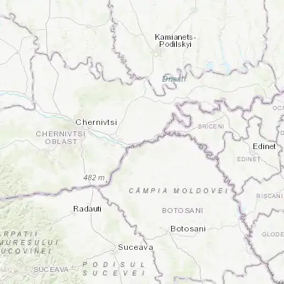 Map showing location of Vanchikivtsi (48.215710, 26.449210)