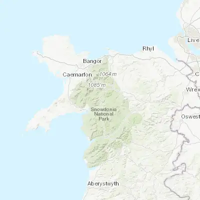 Map showing location of Blaenau-Ffestiniog (52.994640, -3.936970)